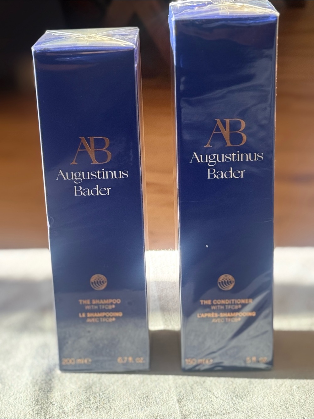 Augustinus Bader Shampoo 200mL + Conditioner 150mL TFC8 Duo BNIB Sealed
